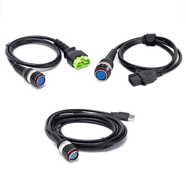 OBD2 Main Diagnostic Cable+USB Cable+8PIN Cable For Volvo Parts Vocom Interface Main Test Cable Diag